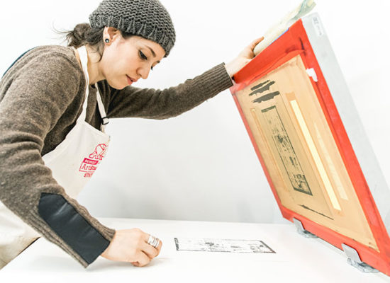 Screen Printing Open Studio