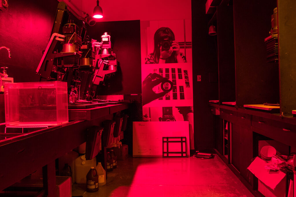 inside darkroom