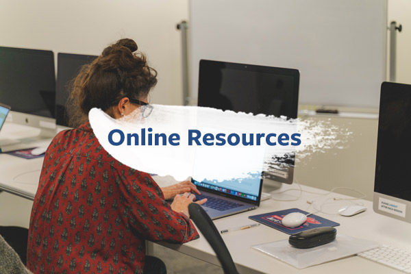 Check out our available online resources