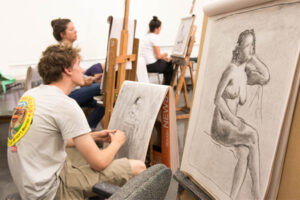 Spring figure drawing