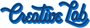 Creative Lab logo in script font