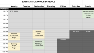 schedule